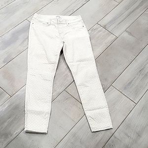 D.jeans white and tan jean size 6 #20 like new condition